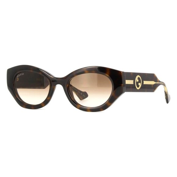 Gucci Accessories - New GUCCI Havana Cat Eye GG1553S 002 Sunglasses Women